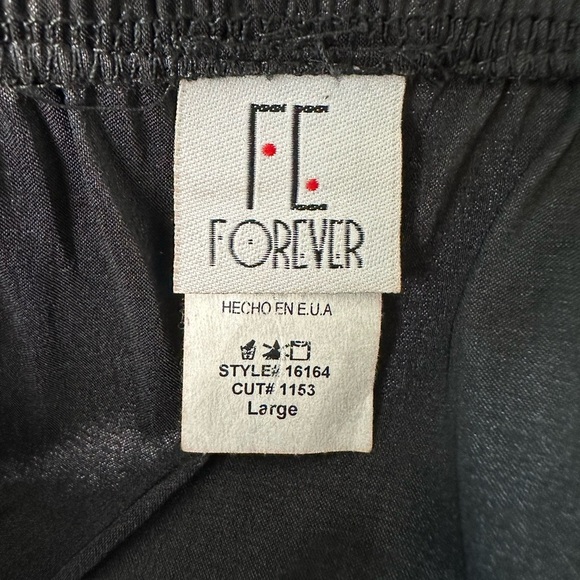 Vintage Elegant Black Strapless Formal Dress Size Large - Picture 10 of 11